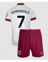 Otroške Nogometnih dresov West Ham United Crysencio Summerville #7 Tretji 2024-25 Kratki rokavi (+ hlače)